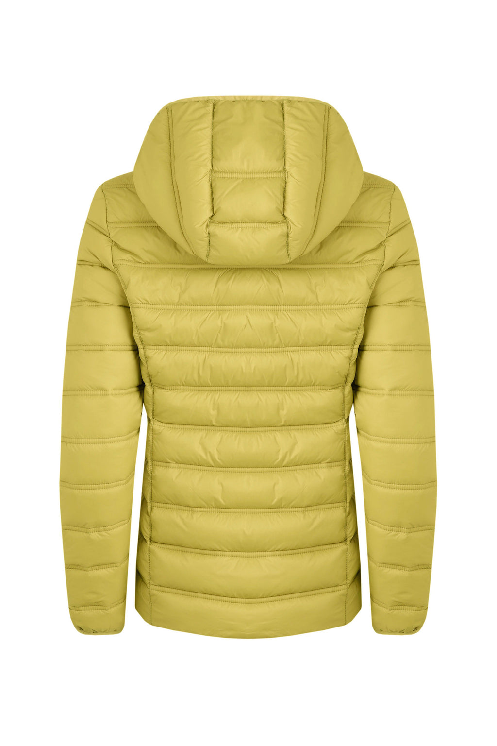 Weirdfish Eshka Showerproof Padded Hooded Jacket - Tarragon