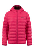 Weirdfish Eshka Showerproof Padded Hooded Jacket - Foxglove
