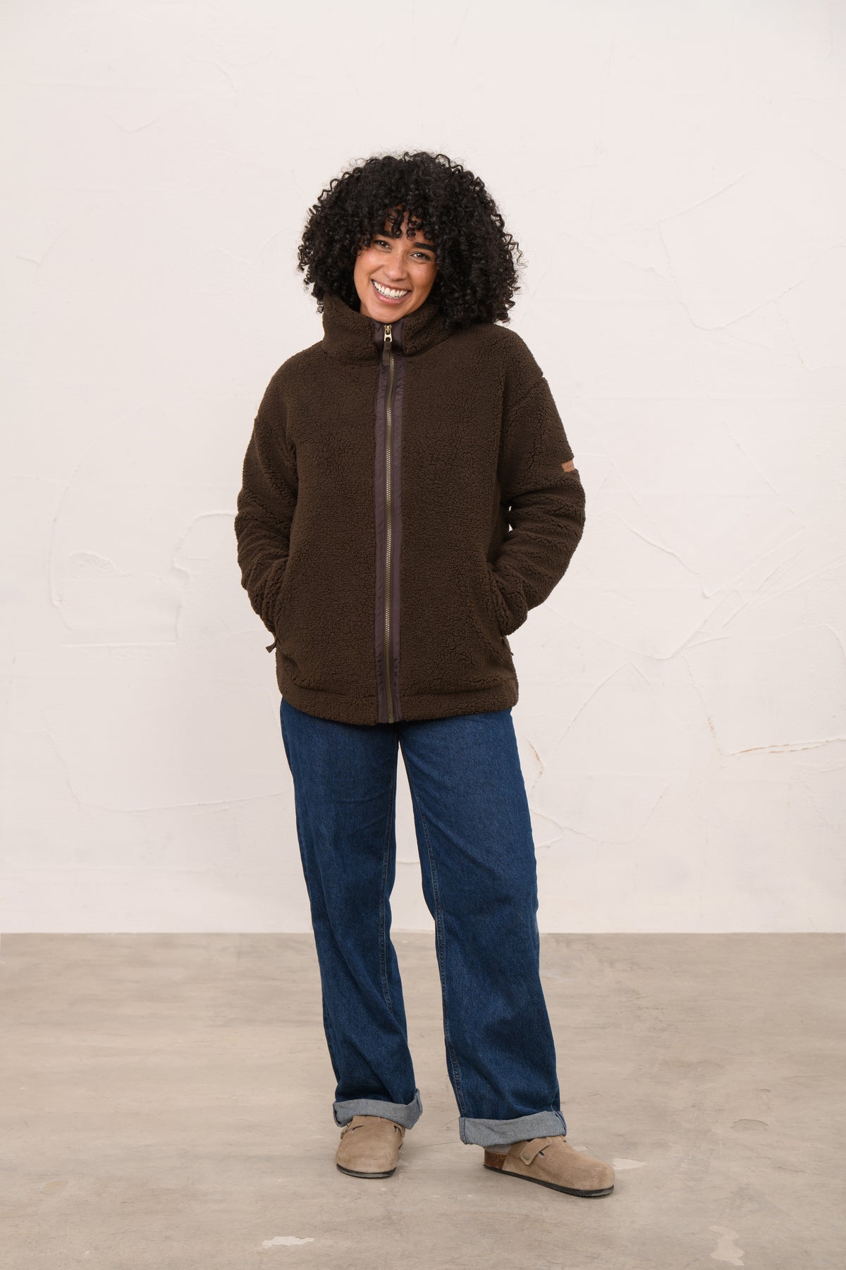 Lighthouse Cobh Fleece - Cocoa