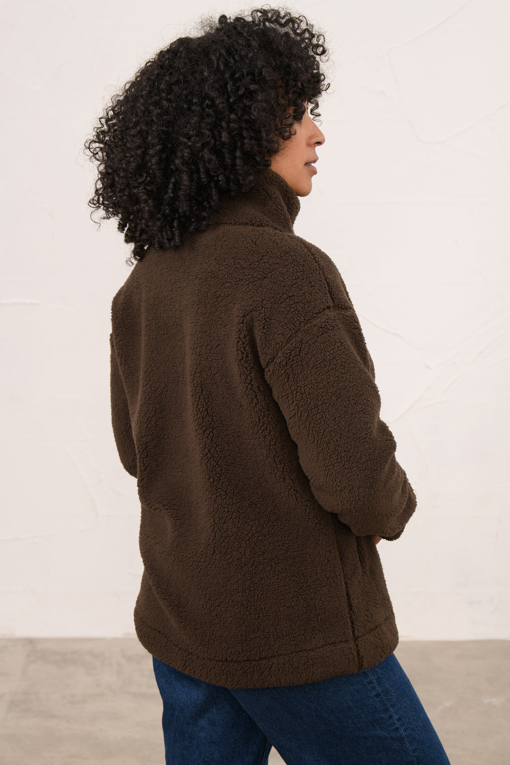 Lighthouse Cobh Fleece - Cocoa