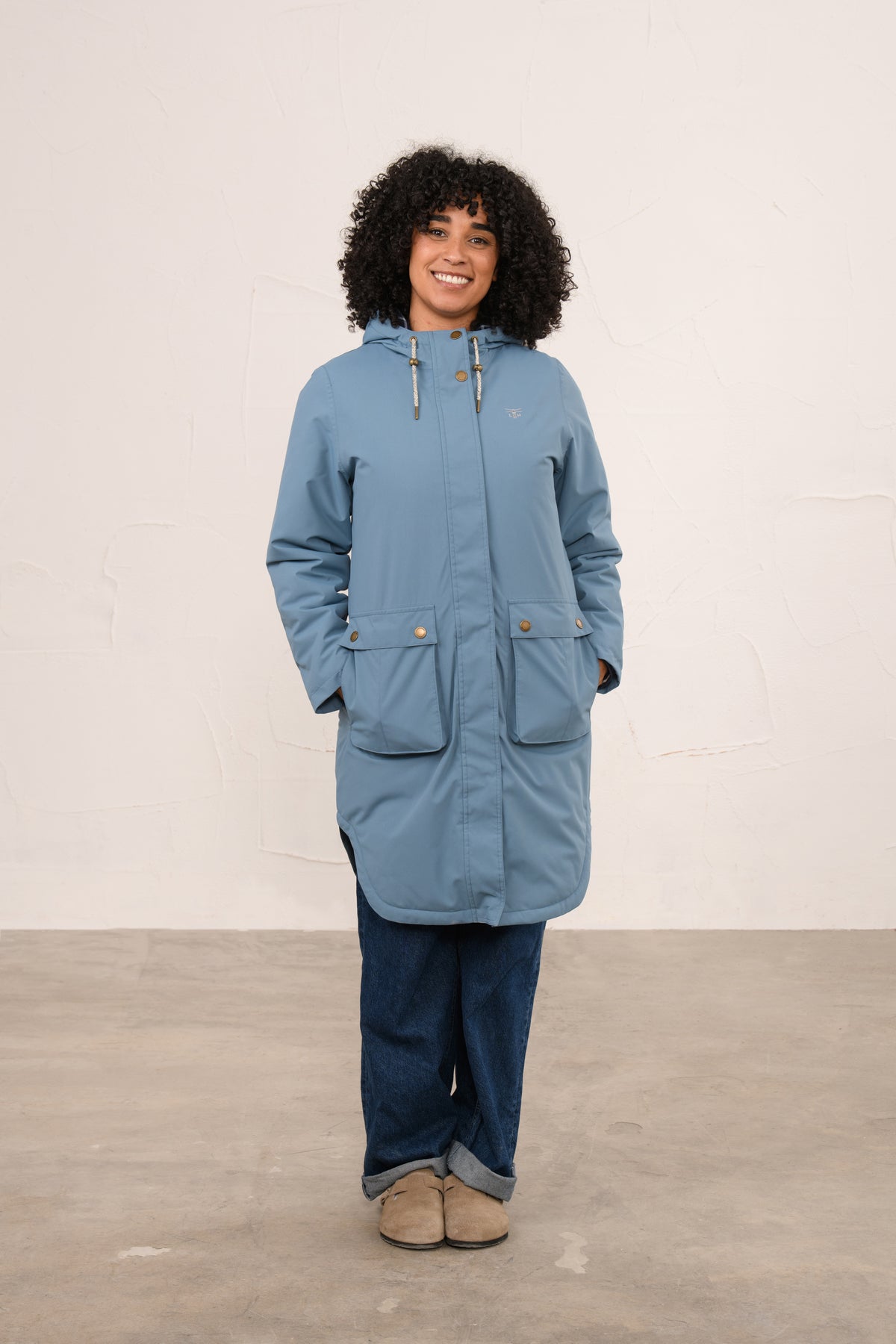 Lighthouse Imogen Coat - Bluestone