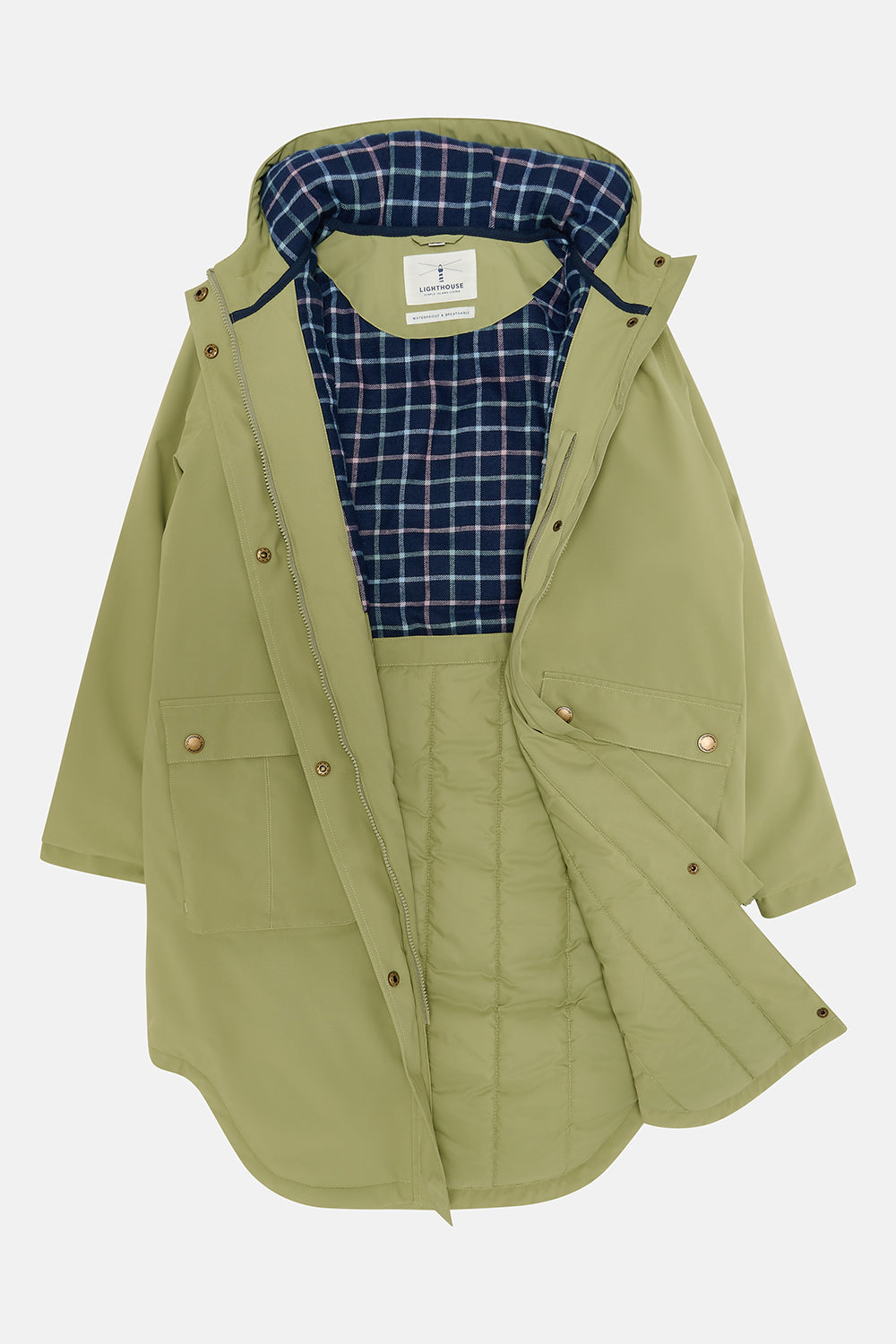 Lighthouse Imogen Coat - Moss