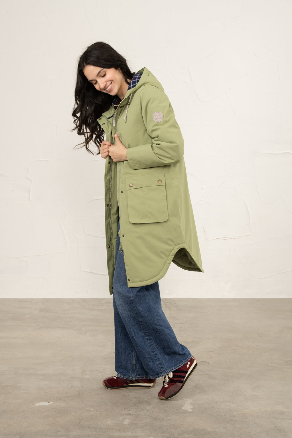 Lighthouse Imogen Coat - Moss