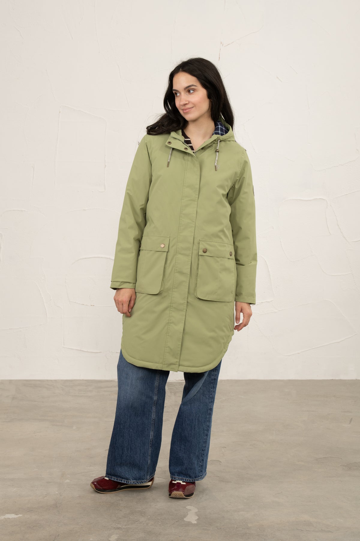 Lighthouse Imogen Coat - Moss
