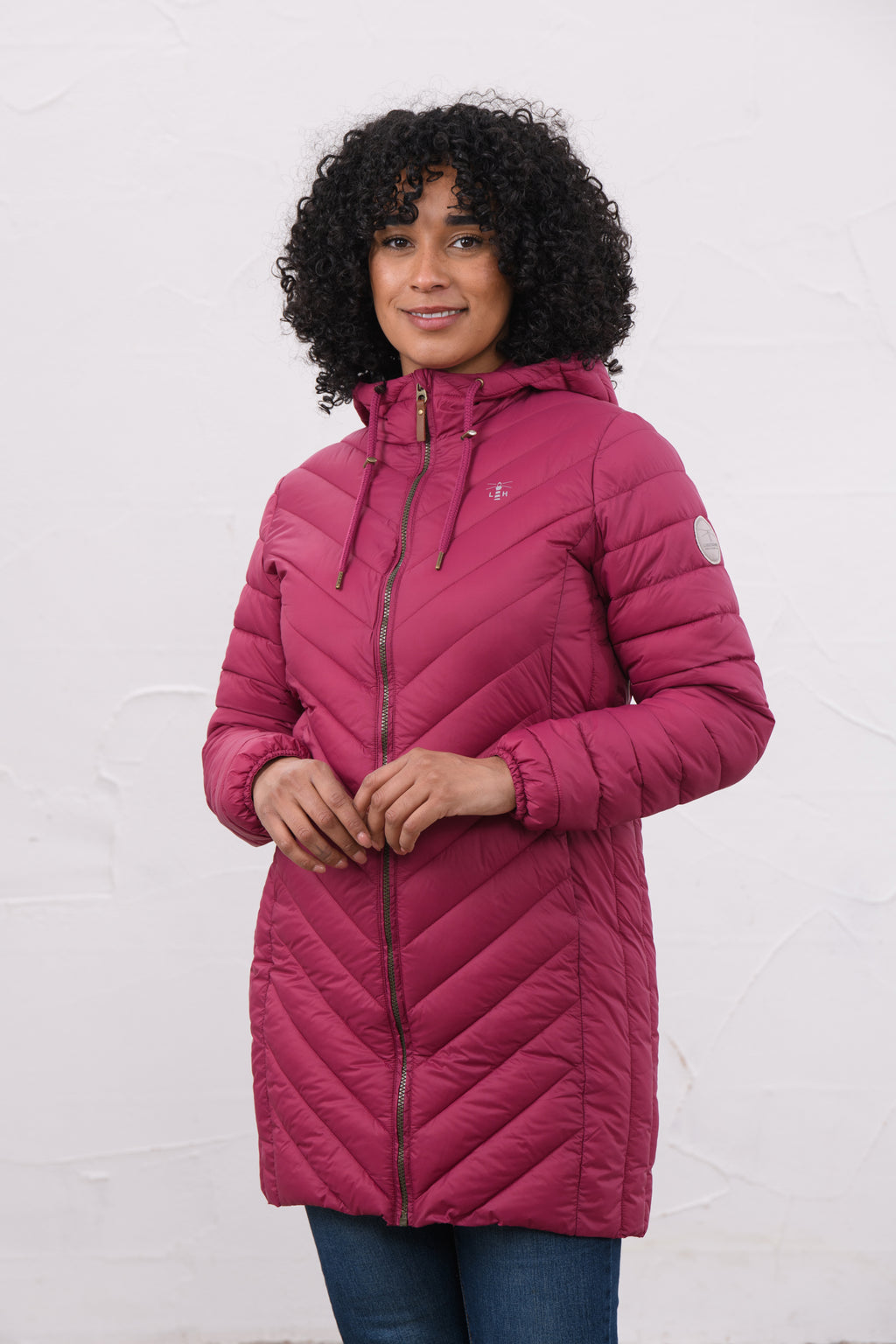 Lighthouse Laurel Coat - Berry