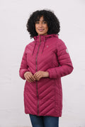 Lighthouse Laurel Coat - Berry