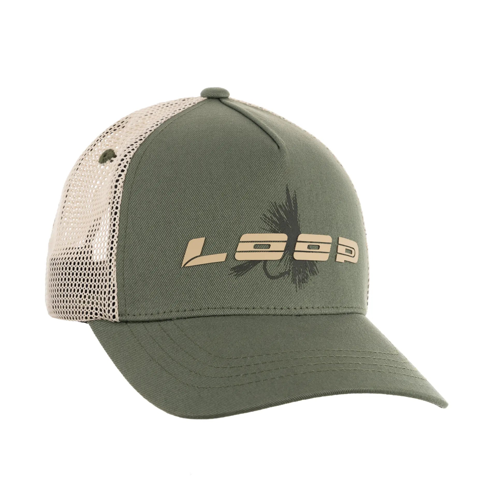 Loop Fly Trucker Cap River Green