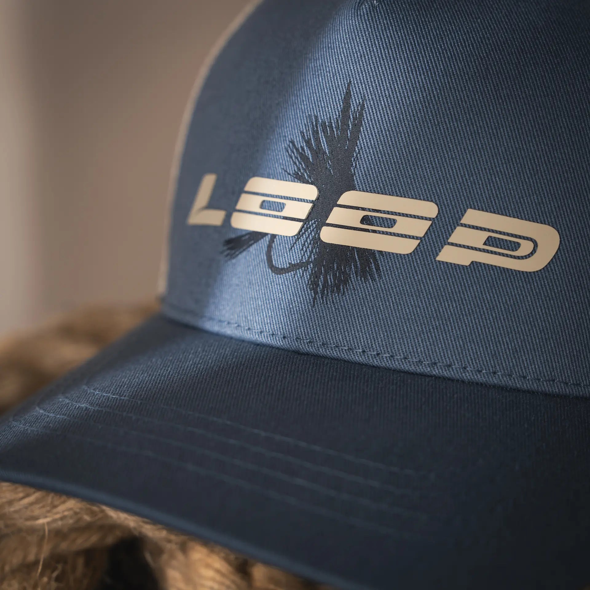 Loop Fly Trucker Cap Blue Grey