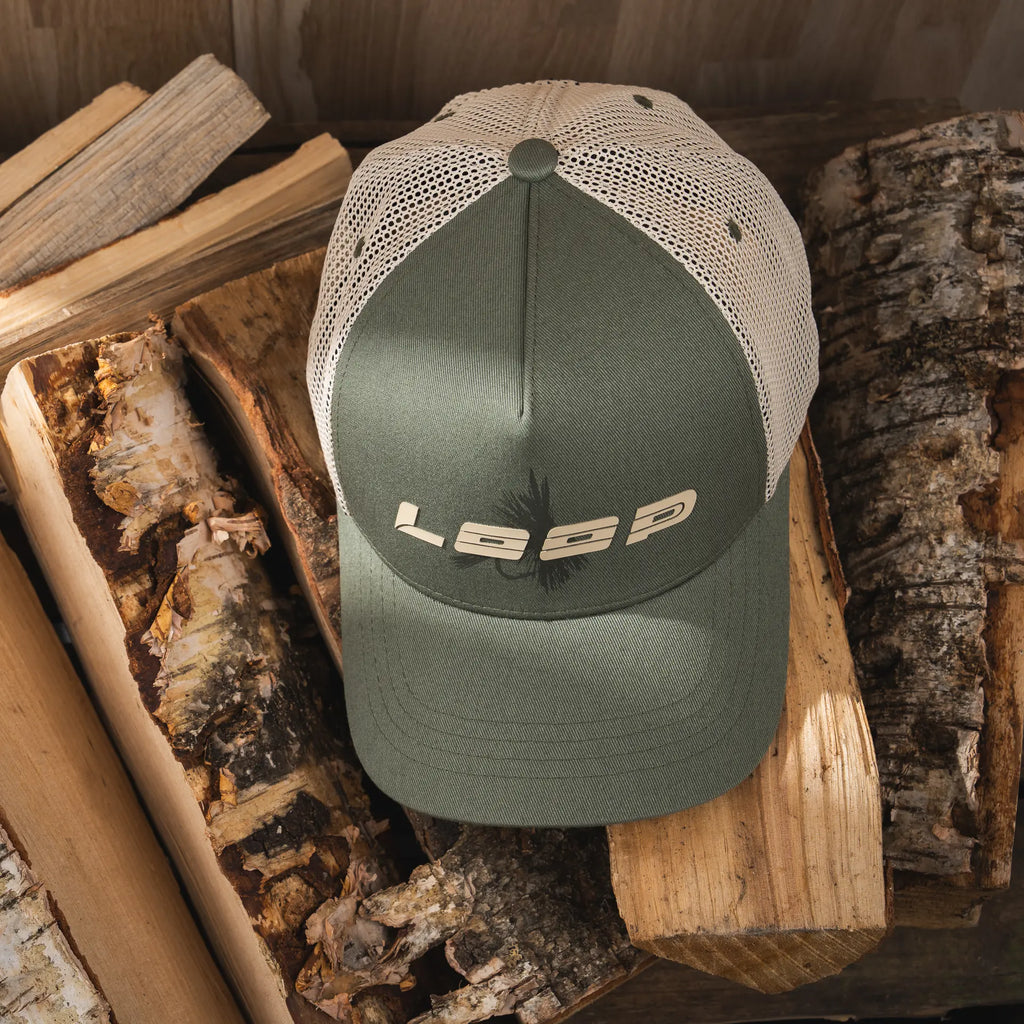Loop Fly Trucker Cap River Green