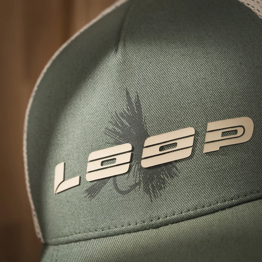 Loop Fly Trucker Cap River Green