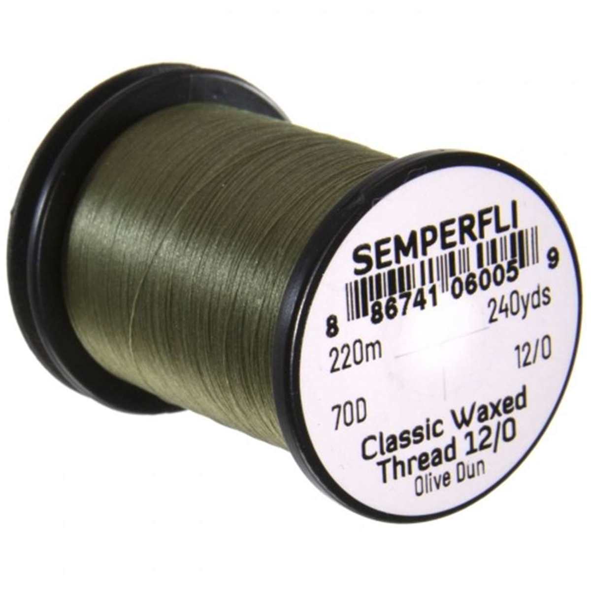 Classic Waxed Thread 12/0 70D 240yds