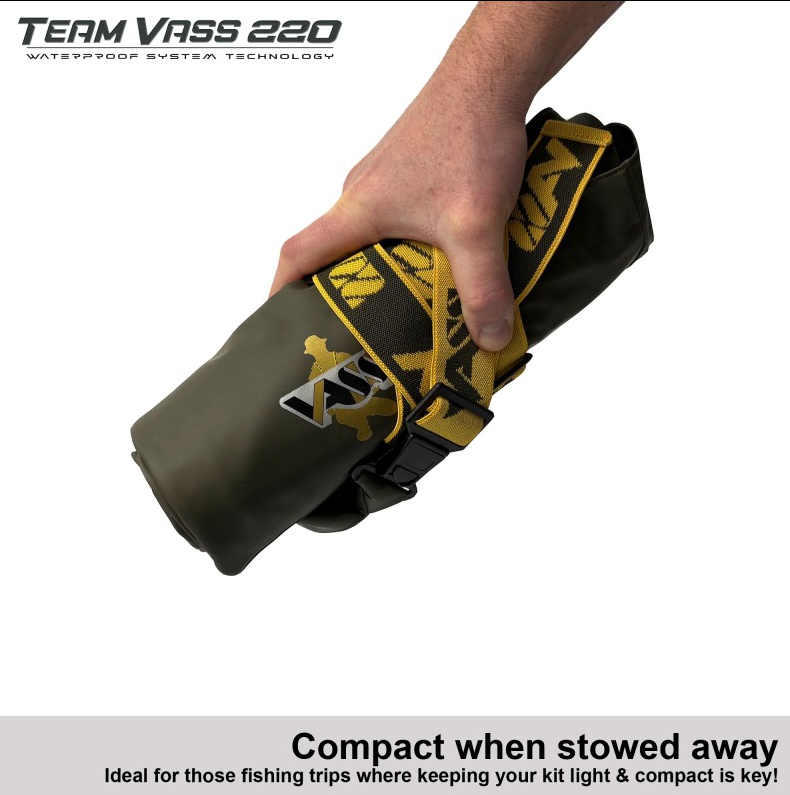 Team Vass 220 Unlined Waterproof Bib & Brace - Khaki Edition