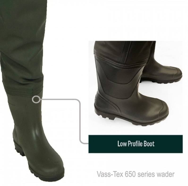 Vass-Tex 650 Chest Wader - Un-studded