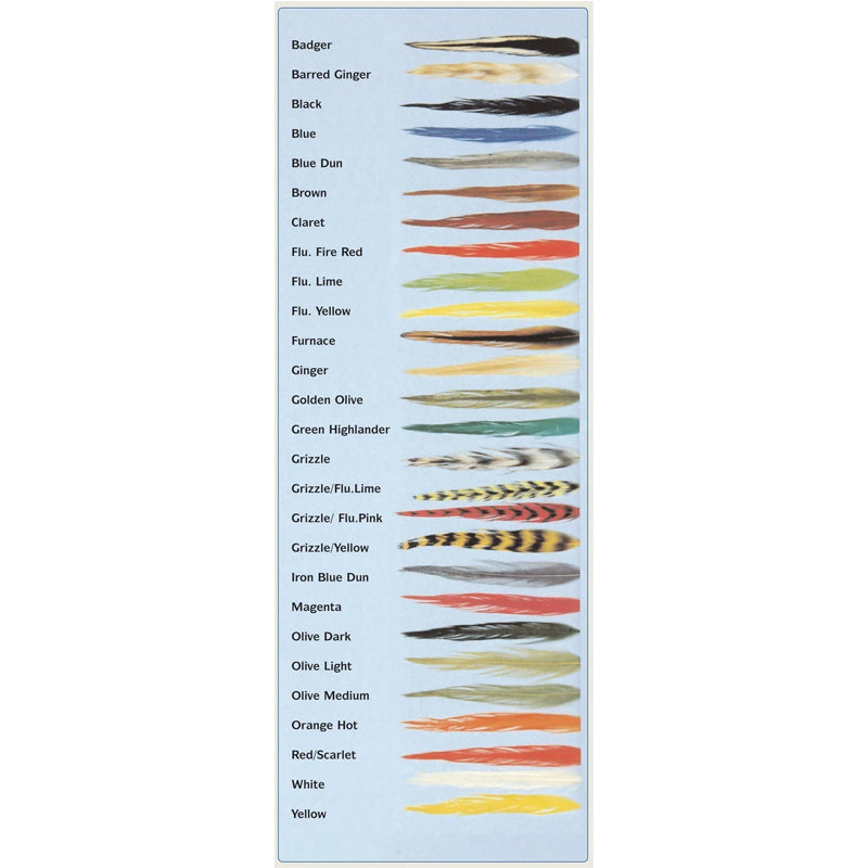 Complete Cock Neck Cape Feathers
