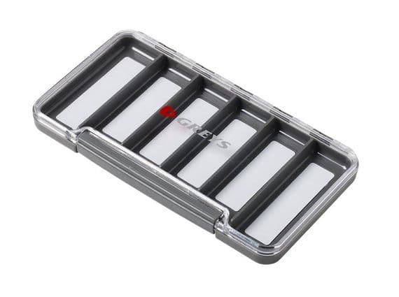 Slim Waterproof Fly Box - 6 Compartments