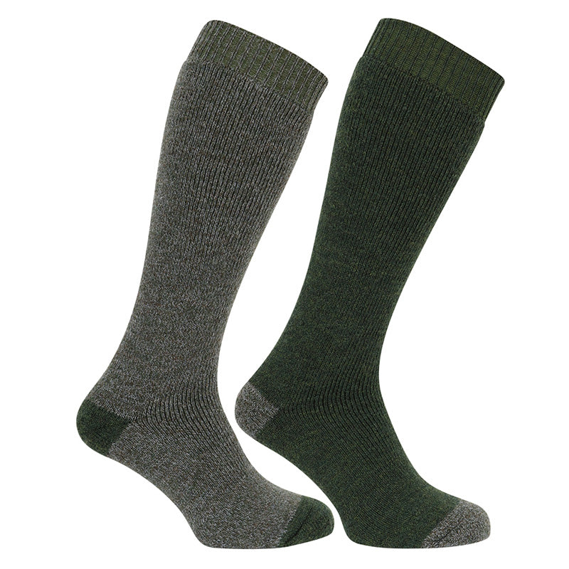 Hoggs Country Long Socks (Twin Pack)