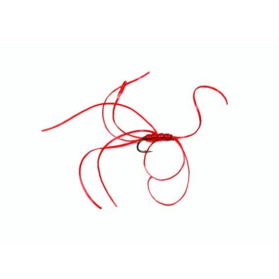 Red Beaded Quad Blood Worm
