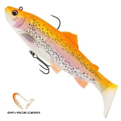 3D Trout Rattle Shad lure Fast Sink
