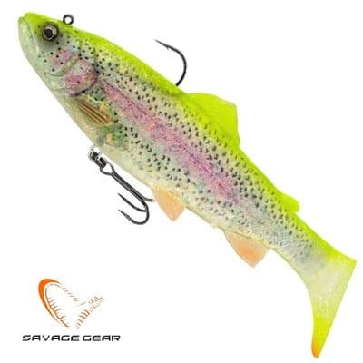 3D Trout Rattle Shad lure Fast Sink