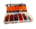 60pc Rib Worm Lure Kit